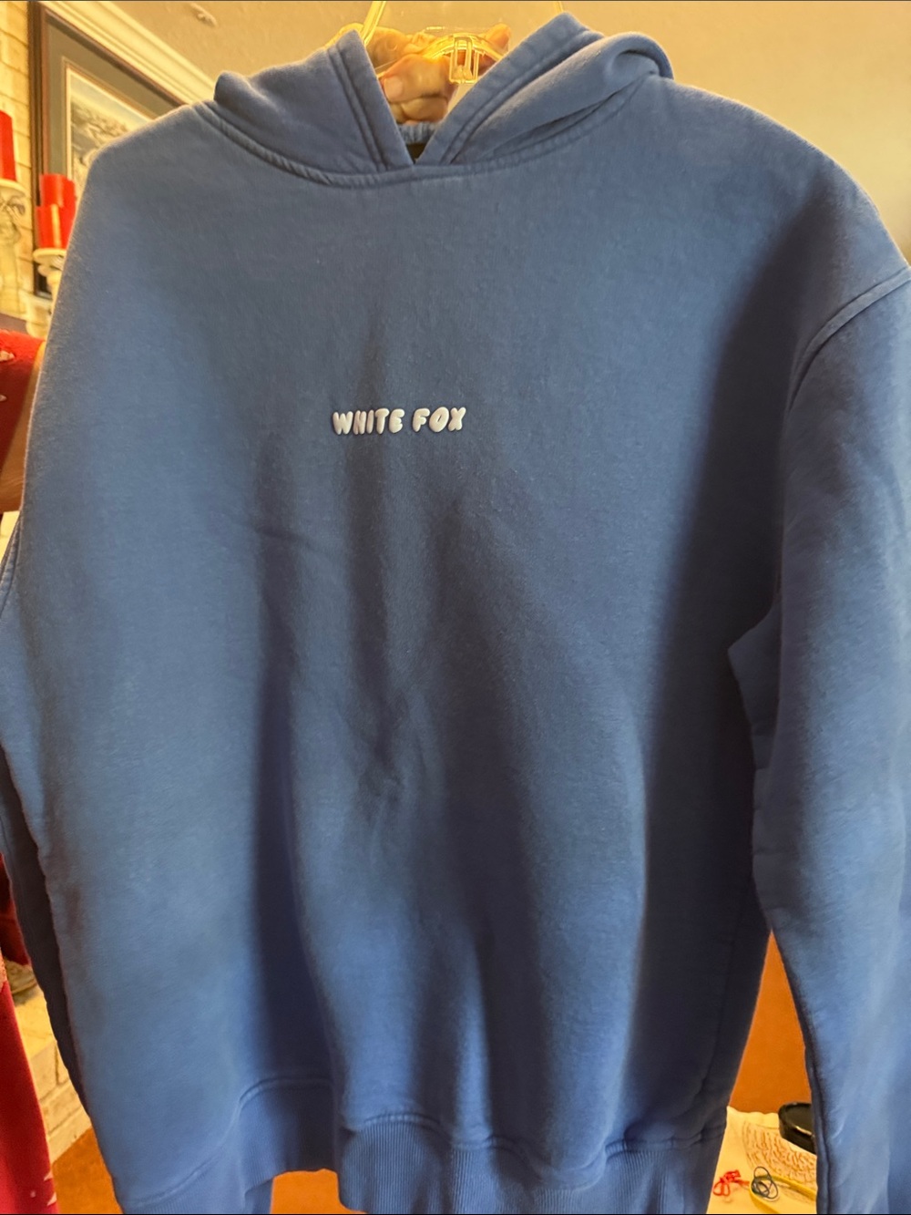 White Fox Boutique Women’s Navy Crewneck Sweatshirt